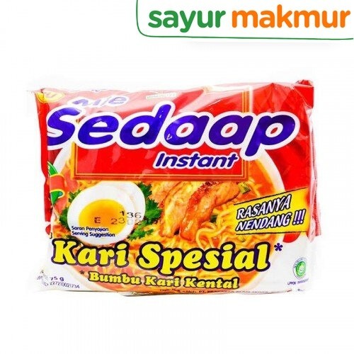 

Sedaap Mie Kari Kental Spesial 76 gram Sayurmakmur
