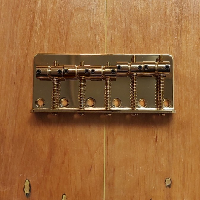 Bridge Bass Elektrik / Bridge Gitar Bass Brass 5 string - Made in China