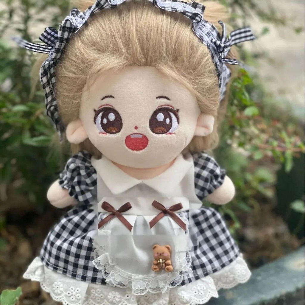 Cute Cotton Star Planet Cotton Doll Diy Clothing Set Girls Doll Clothes Exploding Hair Skeleton