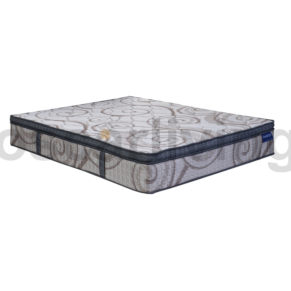 Promo Ramadhan Kasur Spring Bed Romance Springbed Feelings Plushtop Coklat Size 180 x 200 - Khusus J