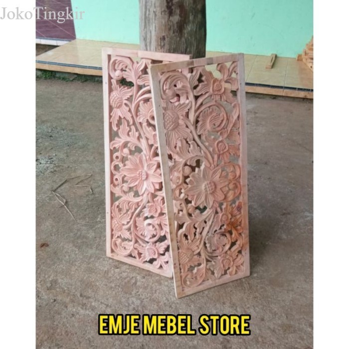 

Ukir Lisplang Kayu Mahoni Ukiran Tempel Dinding Jendela Pintu murah