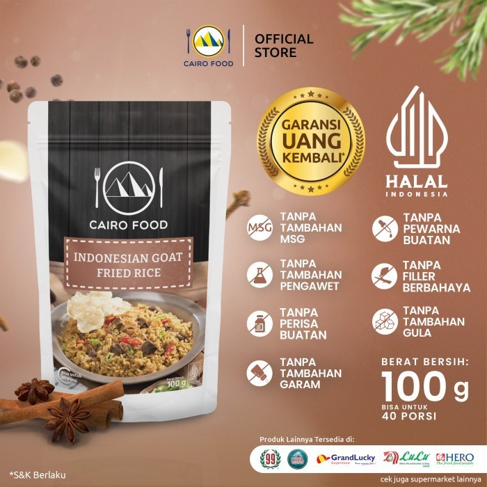 

NEW Bumbu Nasi Goreng Kambing Cairo Food - 100 Gram