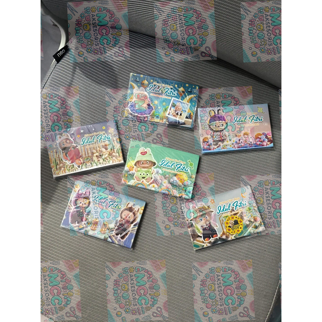

MCC Amplop Lebaran Idul Fitri labubu Ukuran 11 x 7 cm isi 20pcs - Gambar Lucu amplop THR Anak Laki-laki dan Perempuan - SHABG