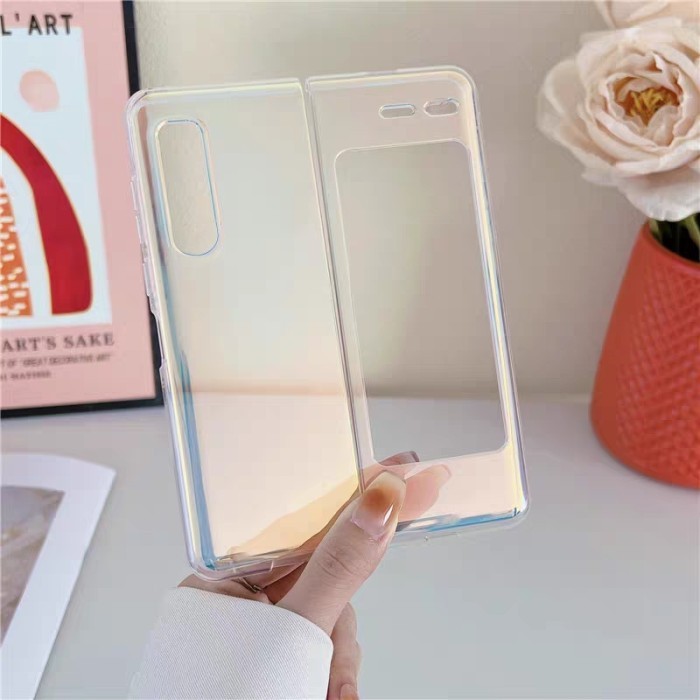 For Samsung Galaxy Z Fold 1 Transparan Clear Case Slim Corner