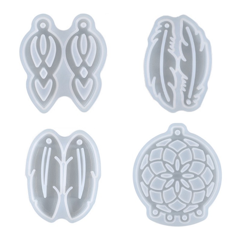 

Resin Mold Resin Keychain Mold Resin Cast Mold is Easy to Disassemble Diy Jewelry Pendant
