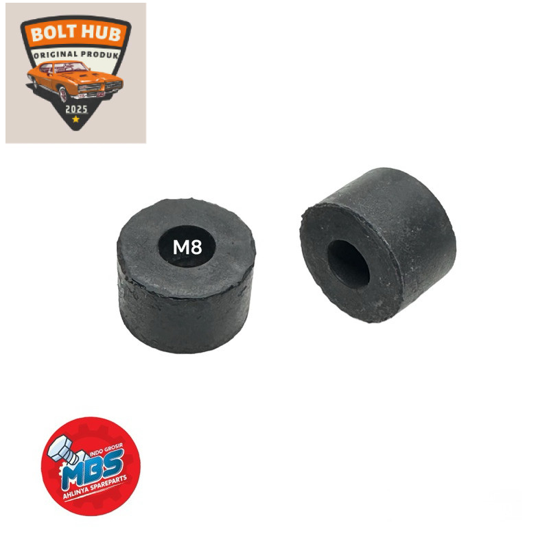 Original monting karet rubber c karet monting m8 untuk baut 12 ring tebal original KARET Kenalpot