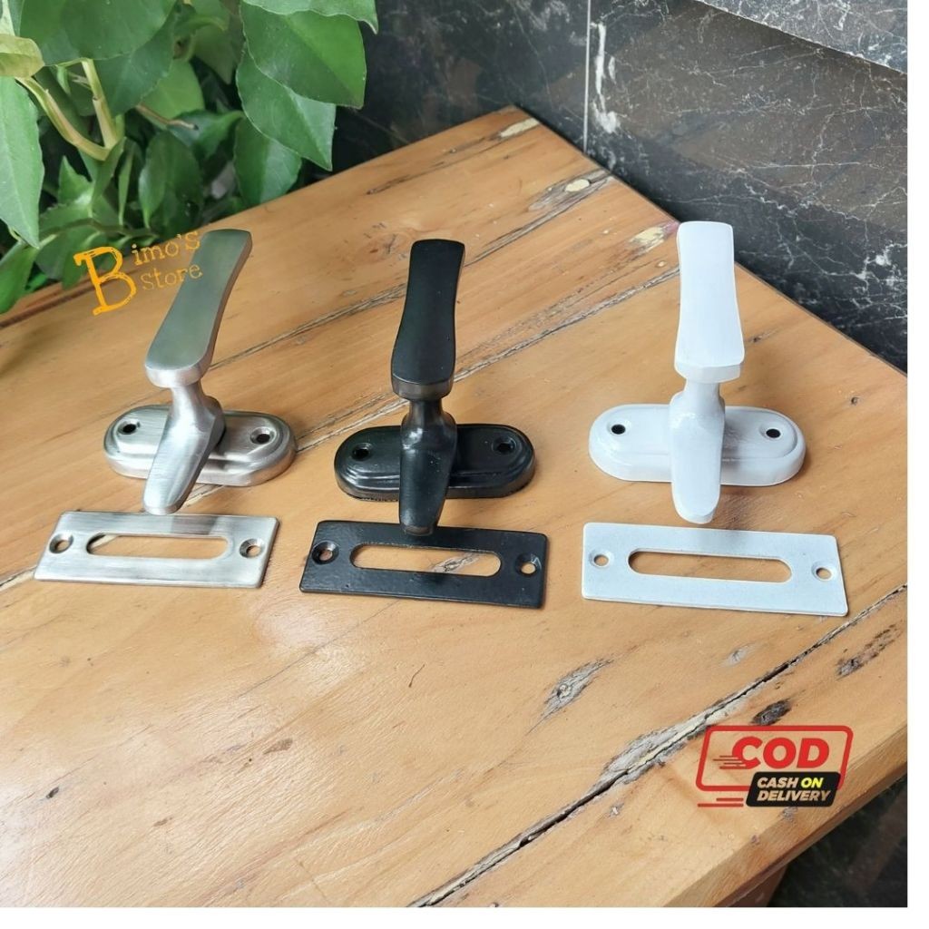 Rambuncis Jendela Alumunium Ukuran Besar Slot Jendela Panolet Kunci Jendela Slot Kunci