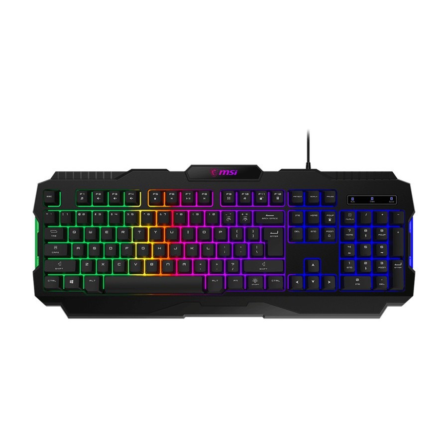 Keyboard Gaming MSI GK100 RGB Rainbow Backlit Gaming Keyboard