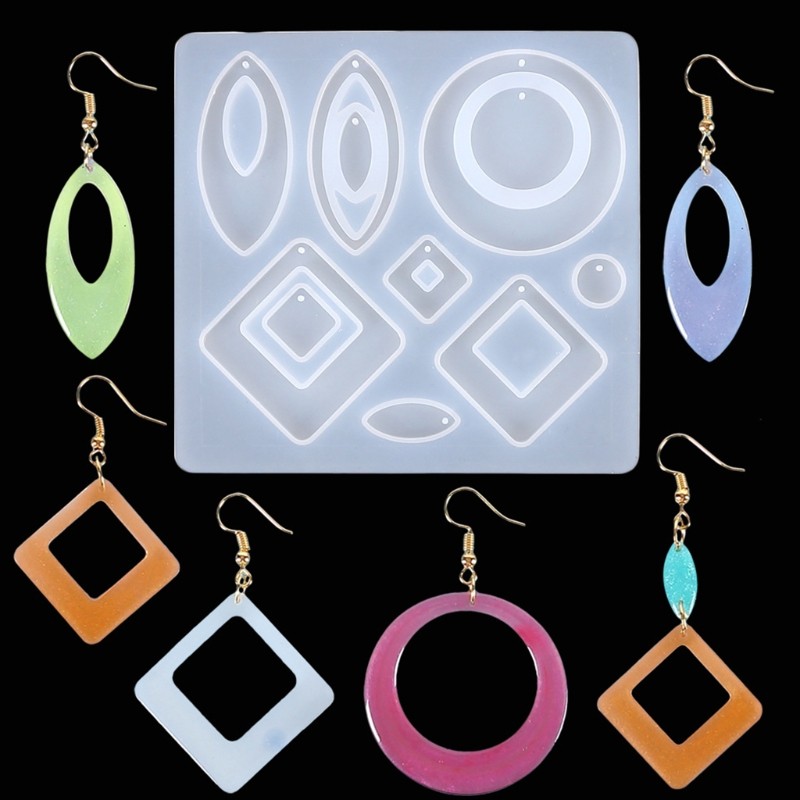 

Earring Resin Mold Small Silicone Earring Mold Earring Jewelry Epoxy Resin Casting Resin Jewelry Making Resin Diy Craft