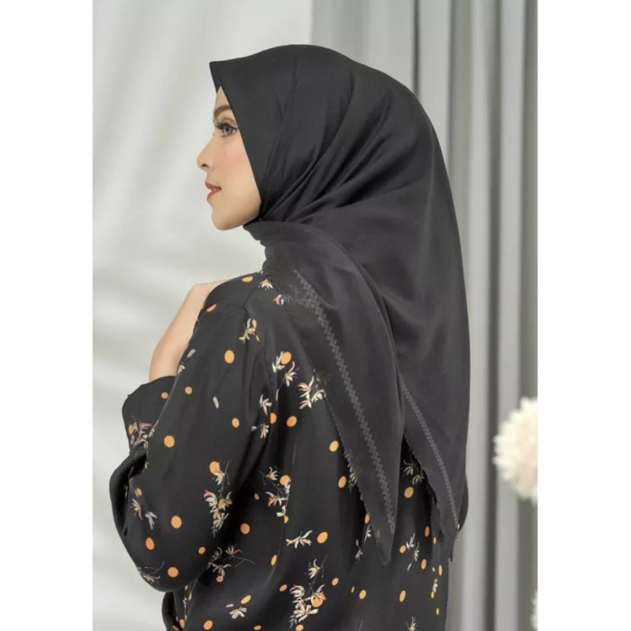 buttonscarves basic voal - Jet Black