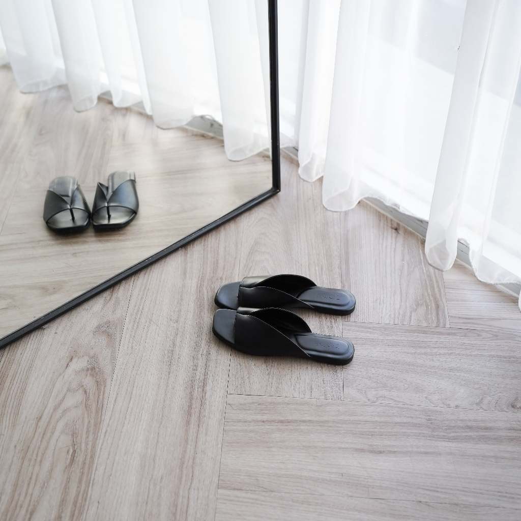 Original` Recommended Zode - Paula Sandal Slop Teplek Wanita Daily Casual Sendal Wanita Polos