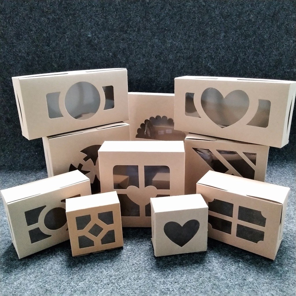 

pekanbaru / Box / Kotak Kue Kraft Display Motif