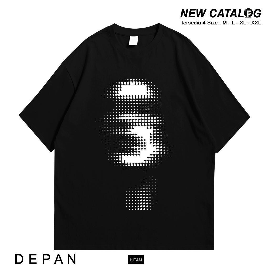 Dobujack Tshirt Healer Black Tees T-Shirt Regular | Kaos Lengan Pendek | Baju Pria Wanita | KAOS NGA