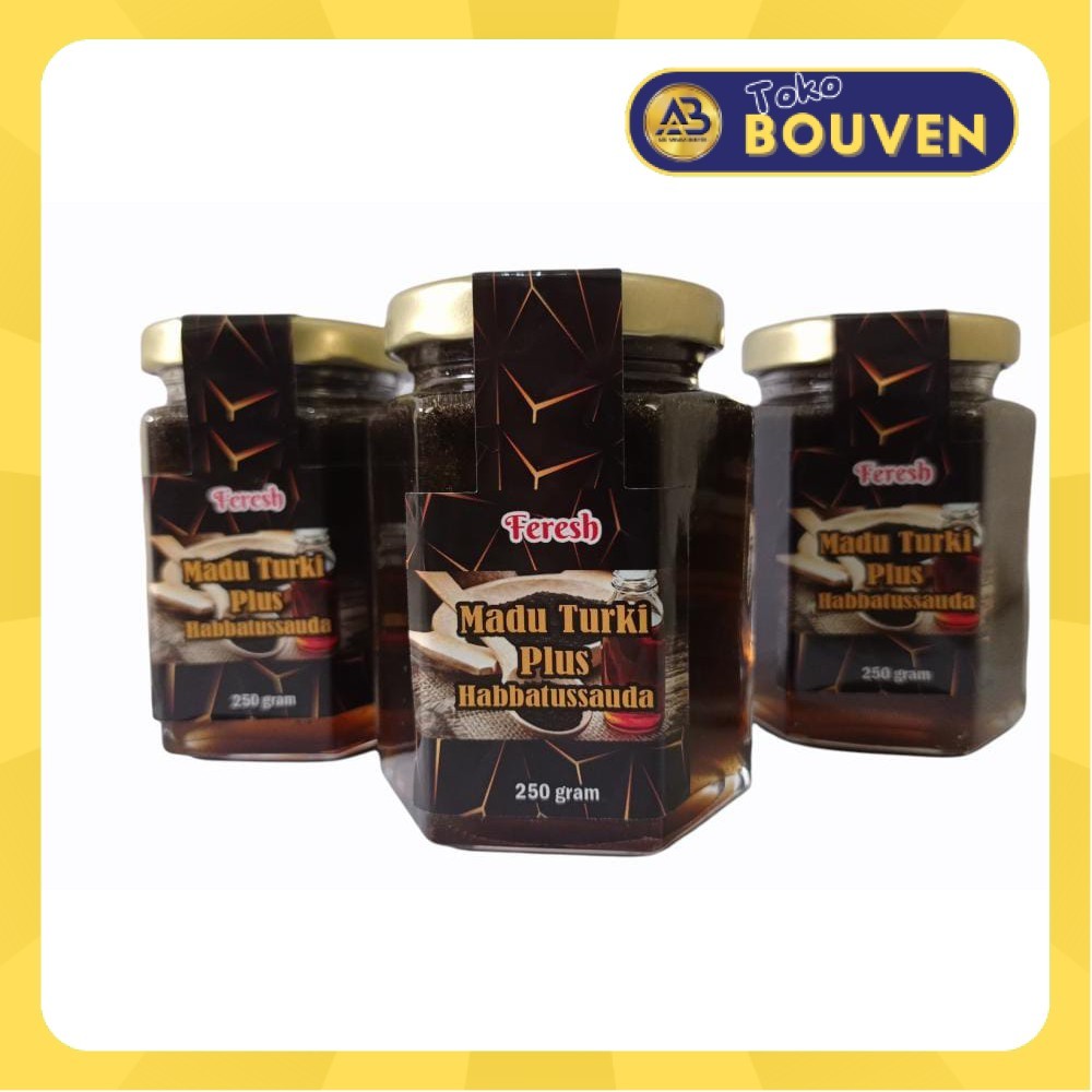 

MADU TURKI PLUS HABBATUSAUDA 250gram