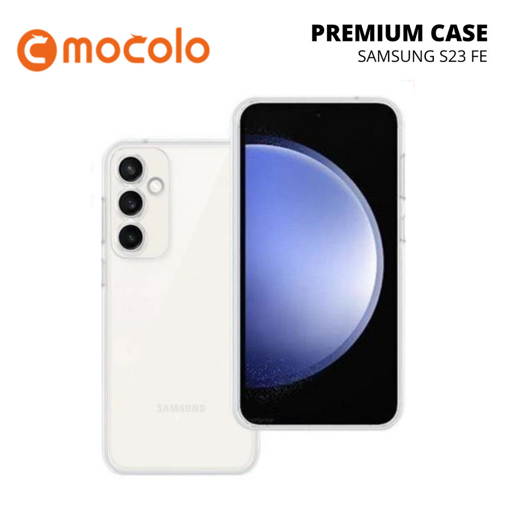 Mocolo Case Samsung Galaxy S23 FE Clear Casing S23FE