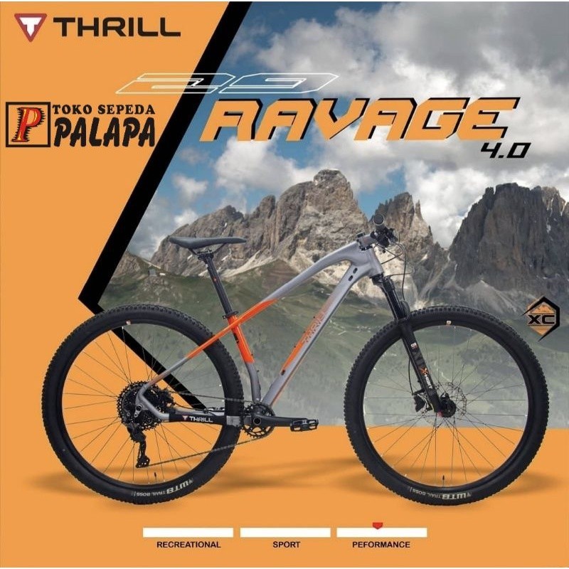 PROMO SPESIAL MTB 29 THRILL RAVAGE 4.0 NEW Sepeda Gunung 4