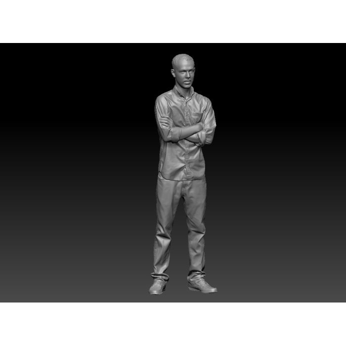 Figure Resin raul standing Skala 64 Miniatur Pajangan Diorama Diecast