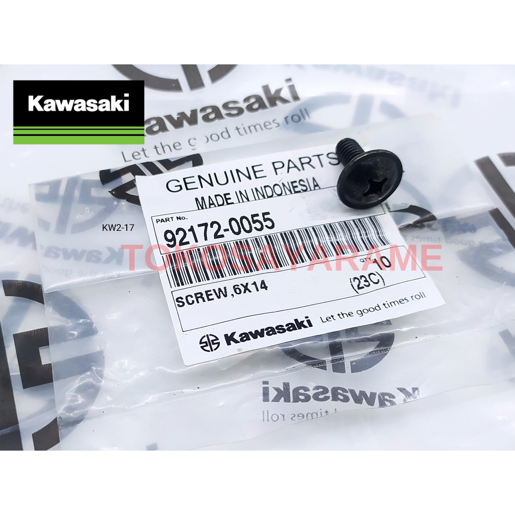 Baut Body Besar Ninja R RR SS 150 Original Kawasaki 92172-0055