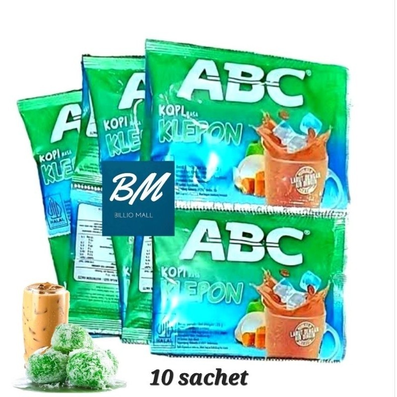 

ABC Kopi Klepon 1 Renceng 10 Sachet 25 gr - JSF