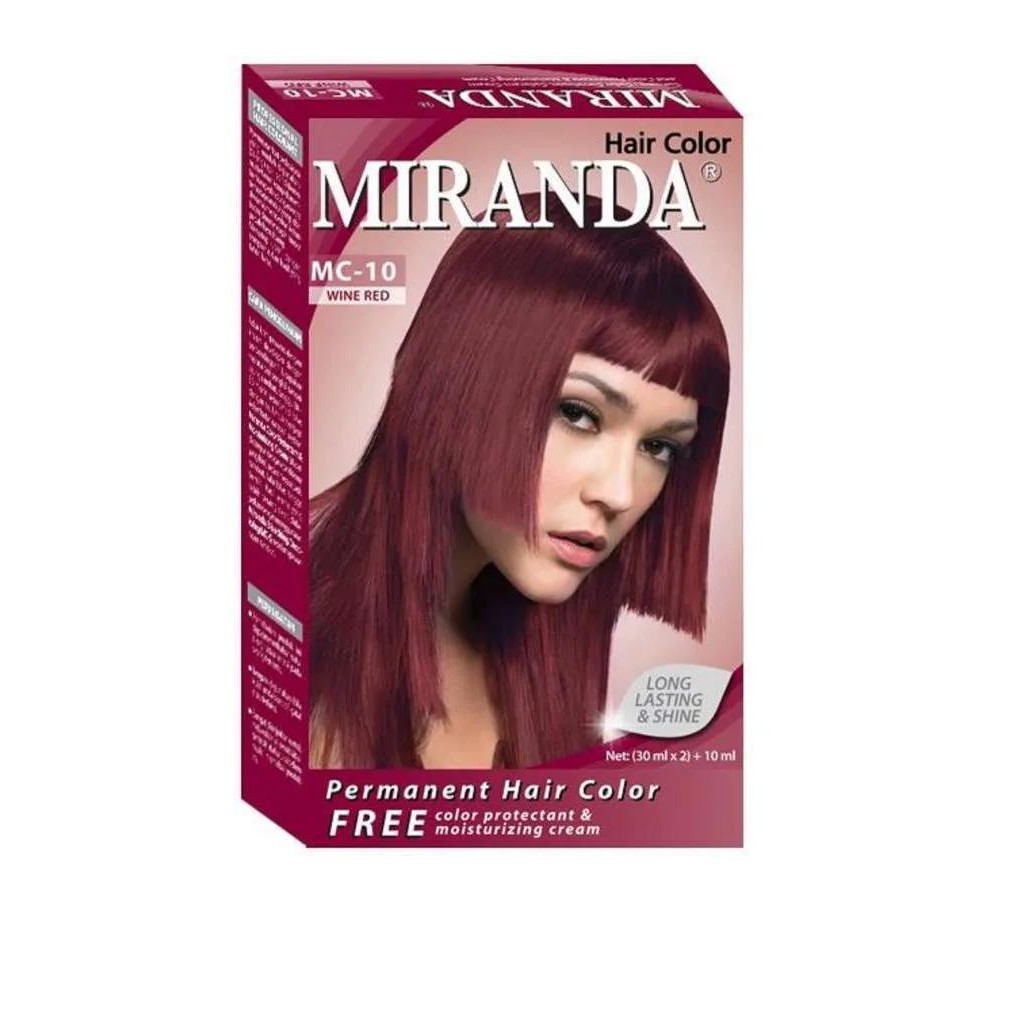 Miranda Hair Color Wine Red MC-10