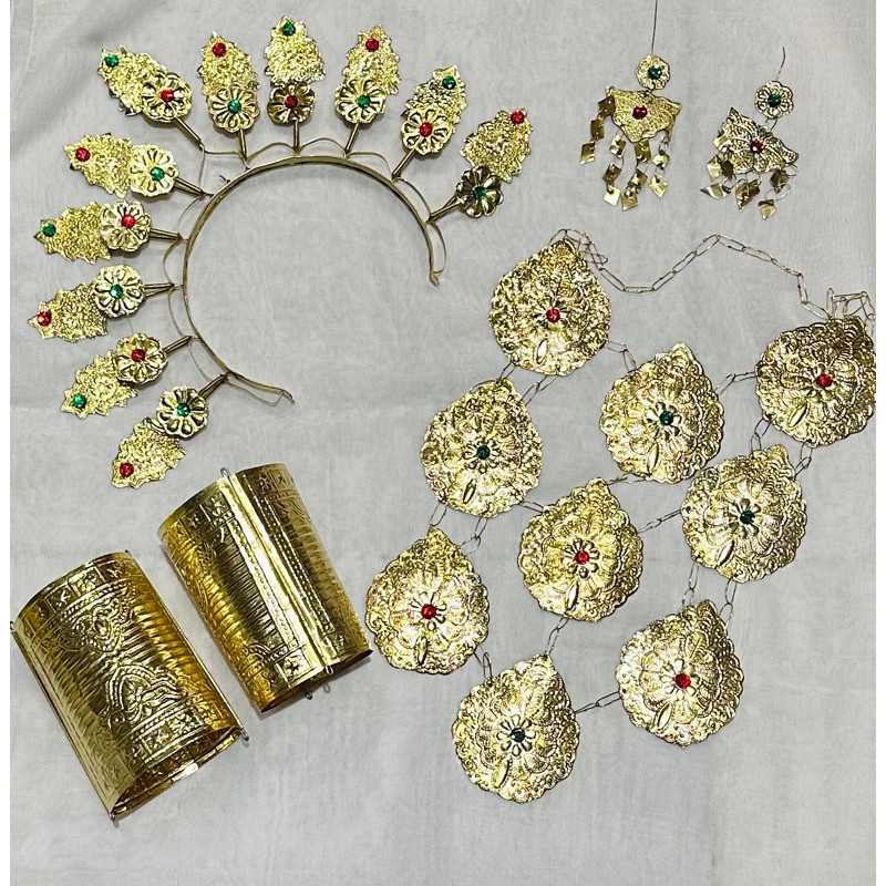 WL87JH (COD) AKSESORIS SET PENGANTIN BUGIS - MAHKOTA BANDO ANAK BUGIS - SET PERHIASAN BUGIS MAKASSAR