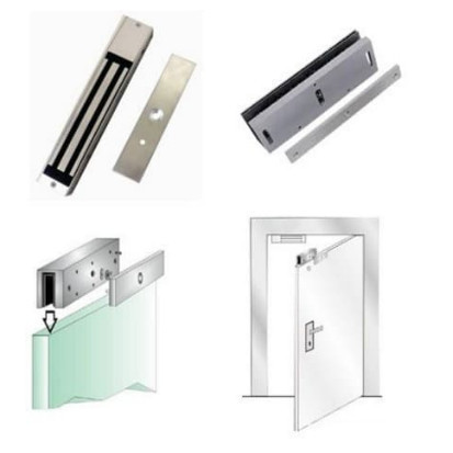 

U bracket for Electric Magnetic Lock on Glass Door Kaca 280 kg 600 lbs - 300LBS