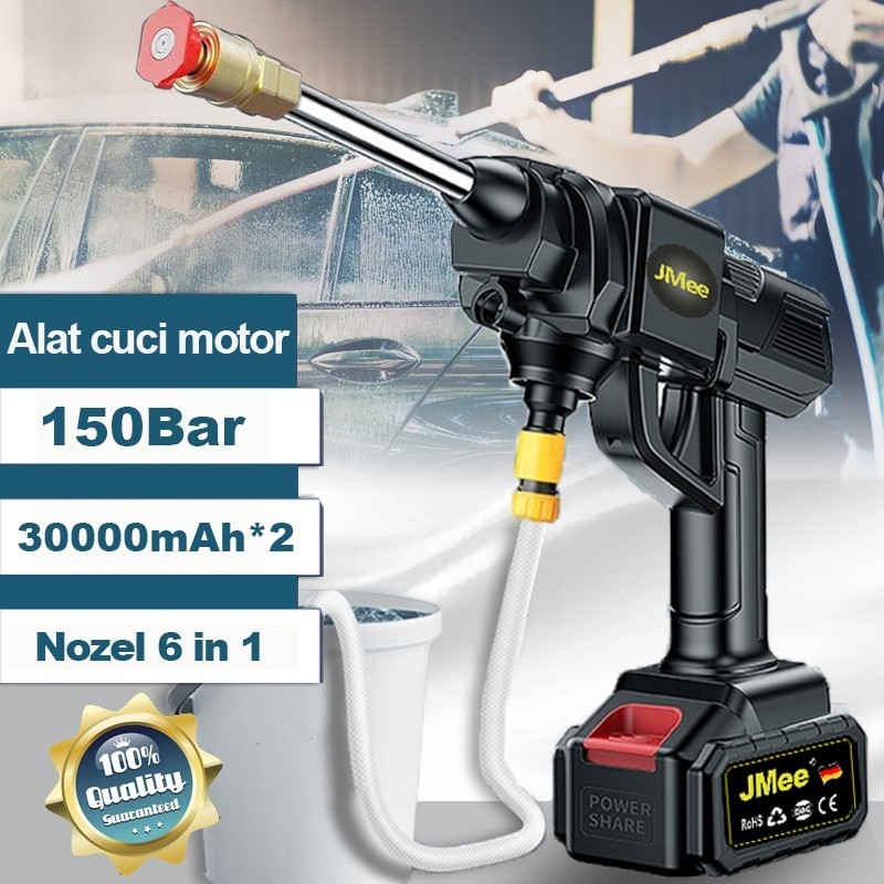 Alat Cuci Mobil dan Motor Mesin Cuci Mobil Jet Cleaner Cordless Power Spayer Alat Nirkabel High Pres