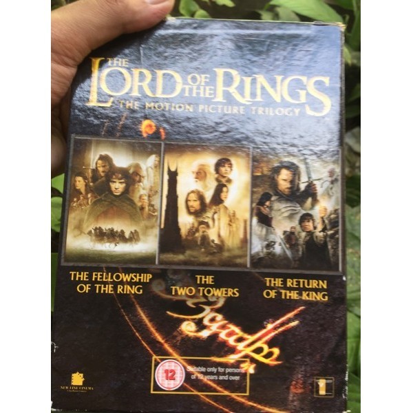 BOX SET DVD ORIGINAL LORD OF THE RINGS TRILOGY IMPORT US