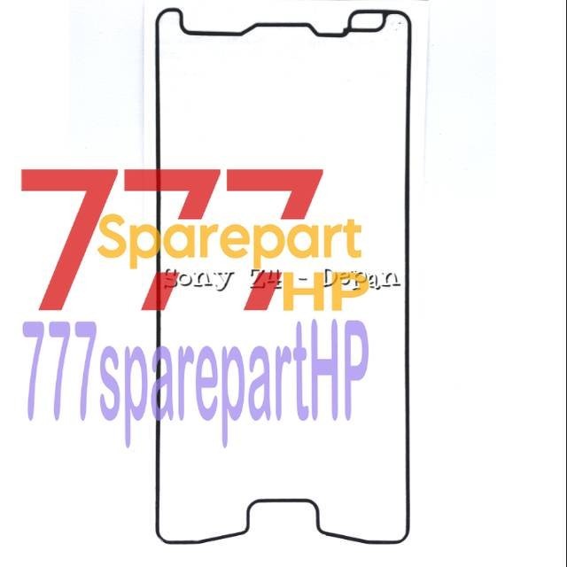 

Lem Adhesive LCD Touchscreen Sony Xperia Z3 + / Z4 Double Tape Depan Z 4 - 777sparepartHP