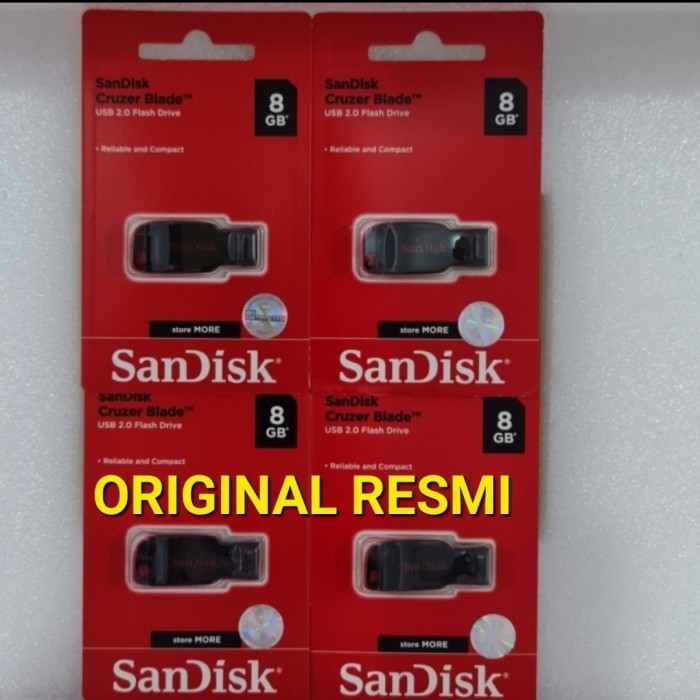 Usb Flashdisk SANDISK 8GB 16GB 32GB 64GB 128GB - USB 2.0 SANDISK ORI - 16 gb