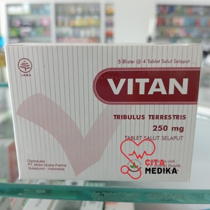 ready- vitan tribulus terrestris box 250 mg -murah ✔️ original