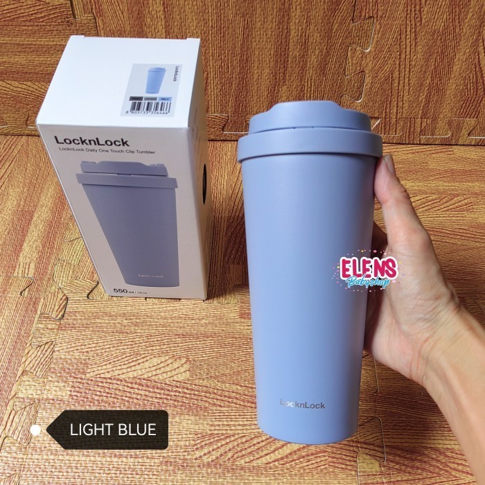 Lock n Lock one touch clip tumbler mug 550ml - Pink