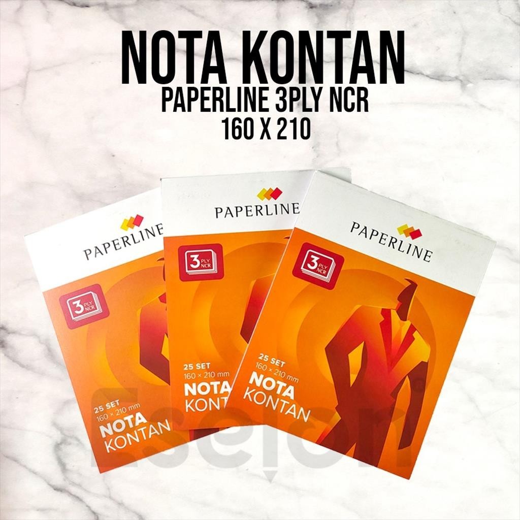 

[MaxMart] Nota Kontan Besar 3ply (NK B3 NCR) Paperline