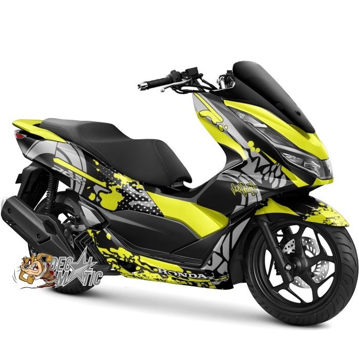 Stiker PCX Full Body - Decal Full Body Motor Honda PCX 150  PCX 160 PCX 2025 Hiu Shark 2