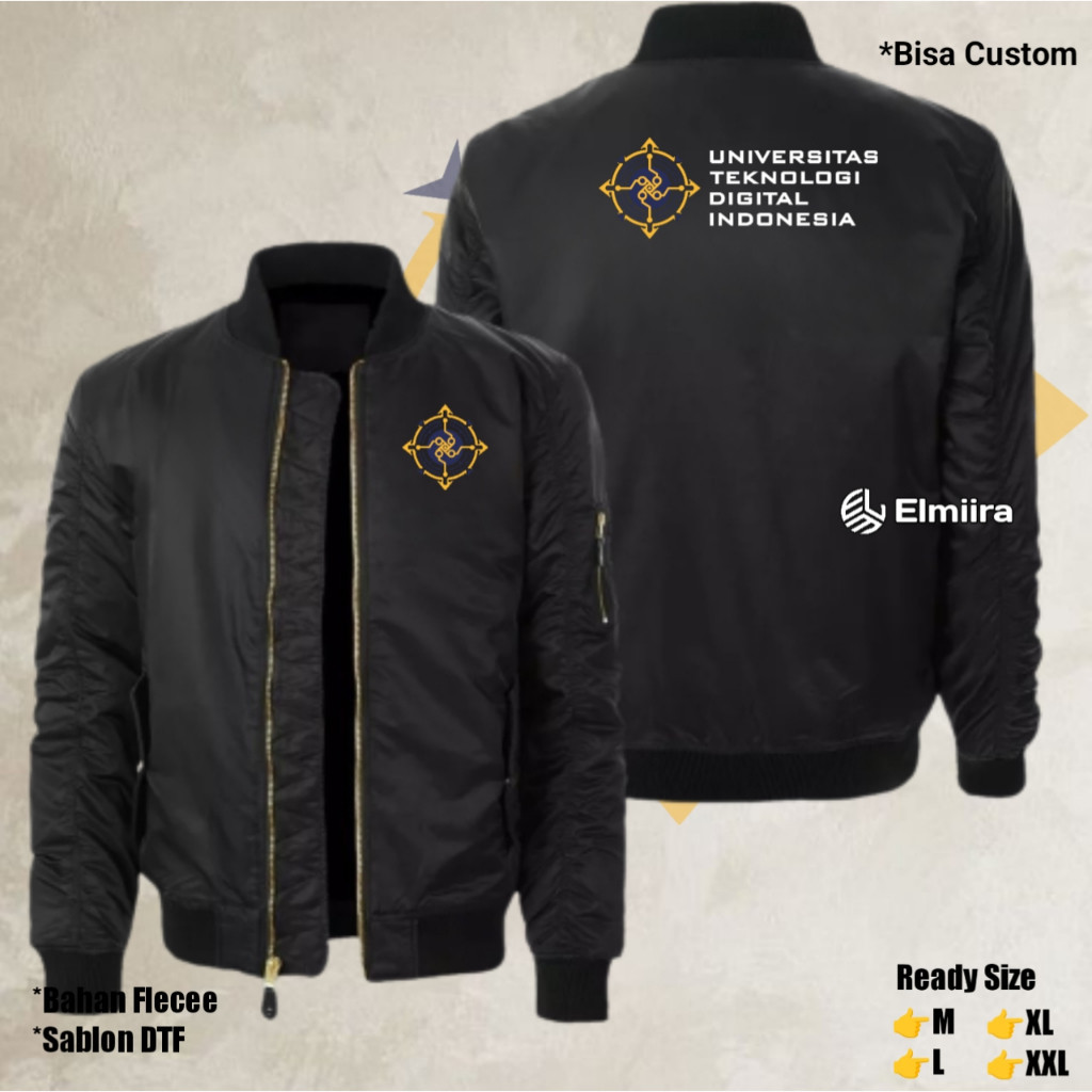 Jaket Universitas Teknologi Digital Indonesia Jaket Bomber
