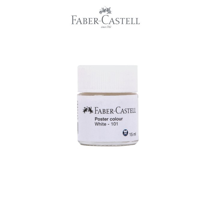

Gramedia Jambi - FABER-CASTELL POSTER COLOUR WHITE 15ML