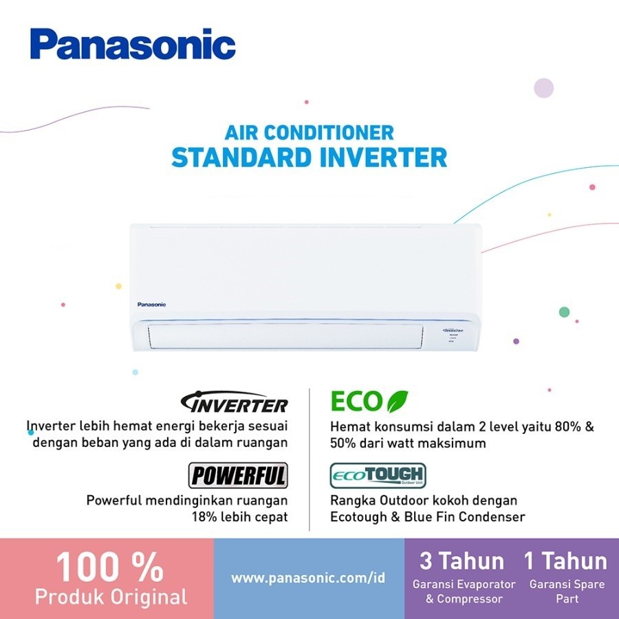 Panasonic CSPU12XKJ AC Standard Inverter 1,5 PK