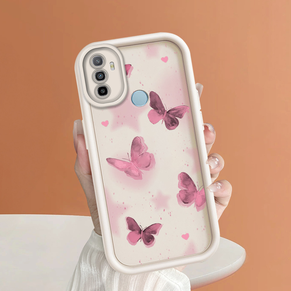 Compitable With  OPPO A53 A33 2020 Untuk Softcase Phone Case Casing Soft Kesing Sofcase Hp Kartun St