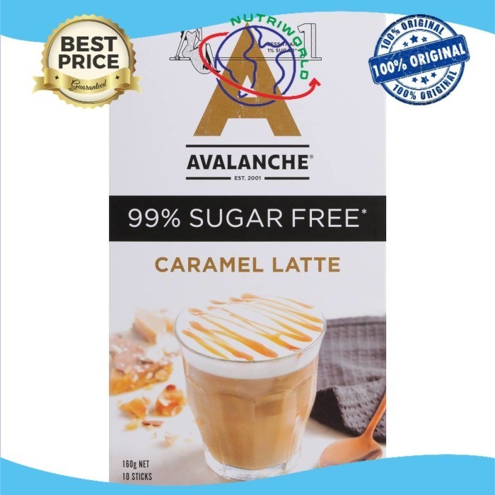 

Avalanche 99% Sugar Free Caramel Latte 10 Pack