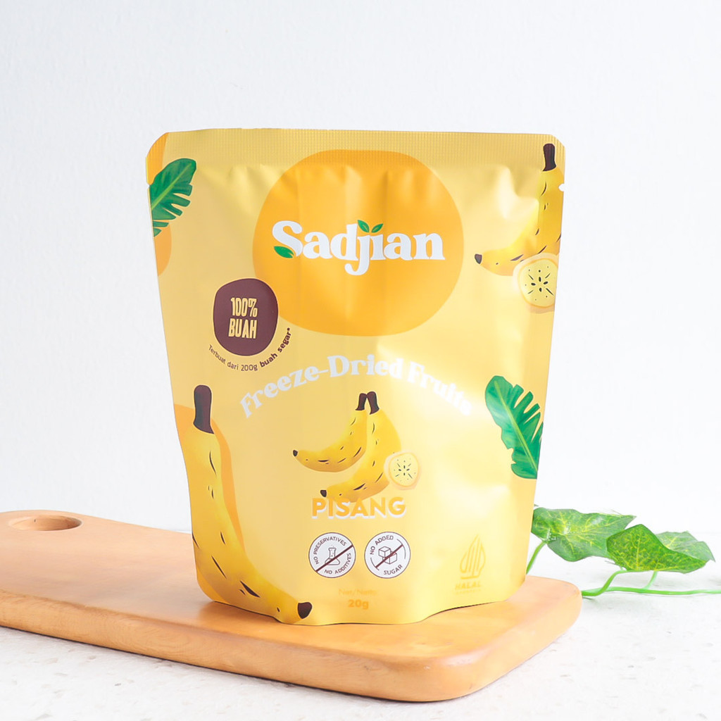 

Banana Freeze Dried Pisang - Sadjian