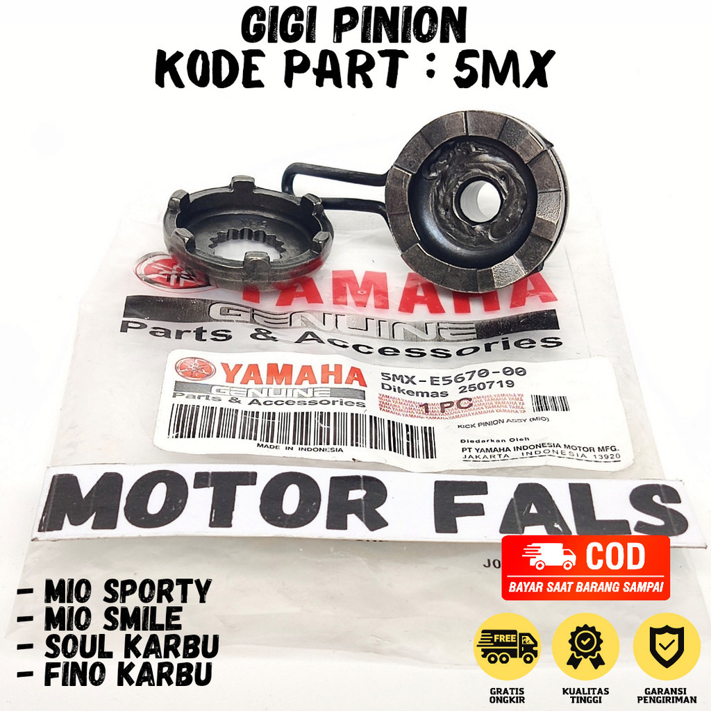 Gigi Pinion Mio / Gigi Pinion Mio Sporty / Gear Gigi Pinion Mio / Gigi Pinion Nouvo / Gigi Pinion Ki