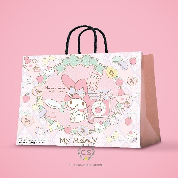 

Andriant paper bag kado jumbo/paper bag my melody/paper bag kertas kado besar - 1, M