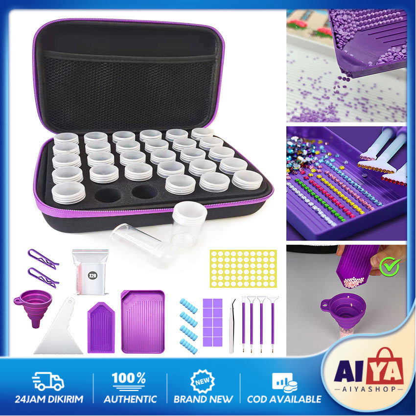 77Pcs Alat Diamondpainting Tools 5D Mosaic Painting Diamond Painting Kit Tools Diy