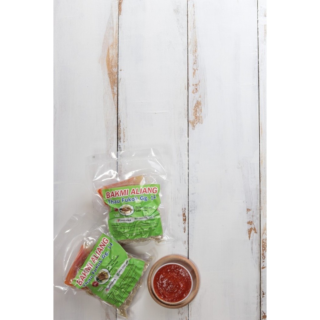 

HALAL FROZEN NOODLE KHAS BAKMI ALIANG - MIE KECIL HALAL