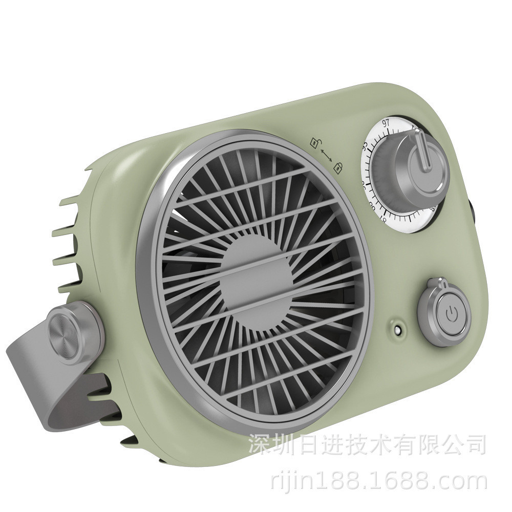 Kipas Seni Hadiah/Kipas Kemah/Kipas Angin Gantung Desktop Retro/Diskon Besar