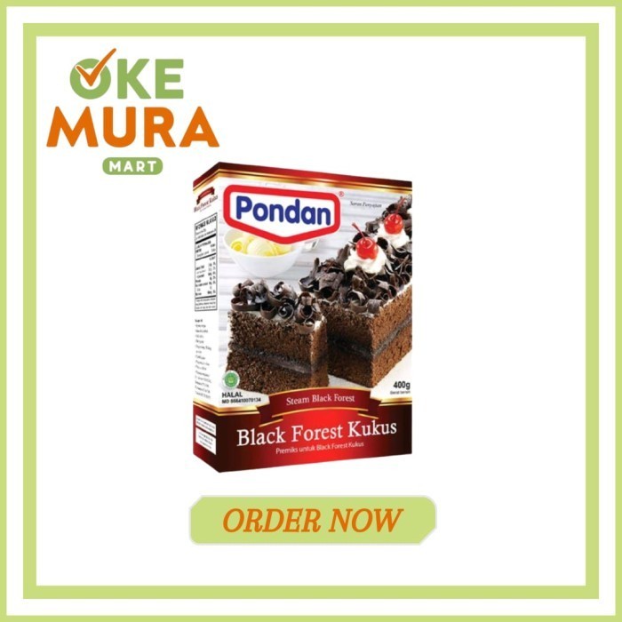 

Pondan Blackforest Kukus 400gr