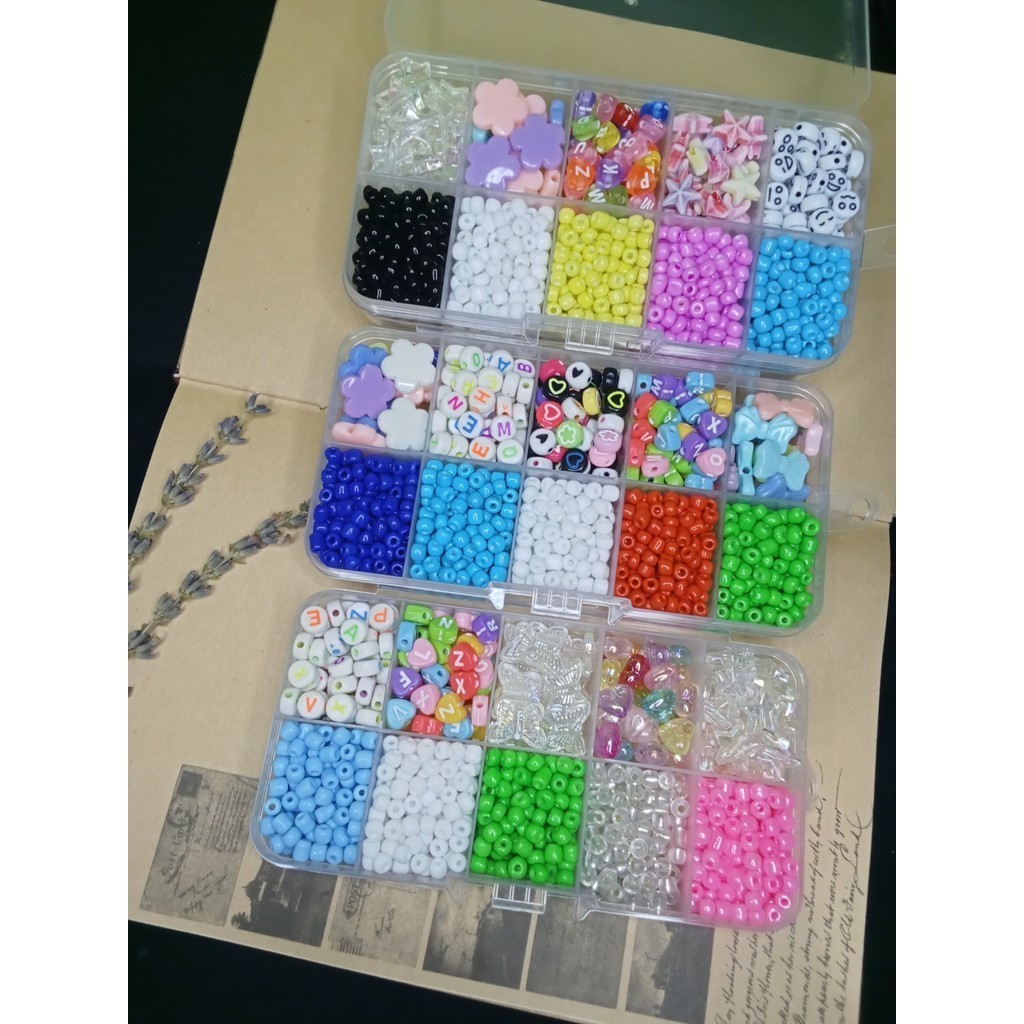 Manik Manik Set Kotak Dan Tali Lengkap