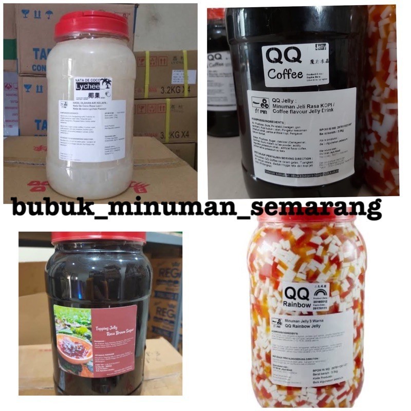 

coffe jelly rainbow jelly it pin 3.5kg Khusus InstanGratis Ongkir & COD