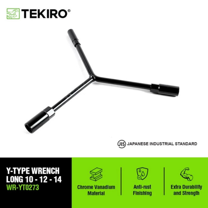 Tekiro Kunci Y 10-12-14 mm / Kunci Sok Y Panjang Tekiro