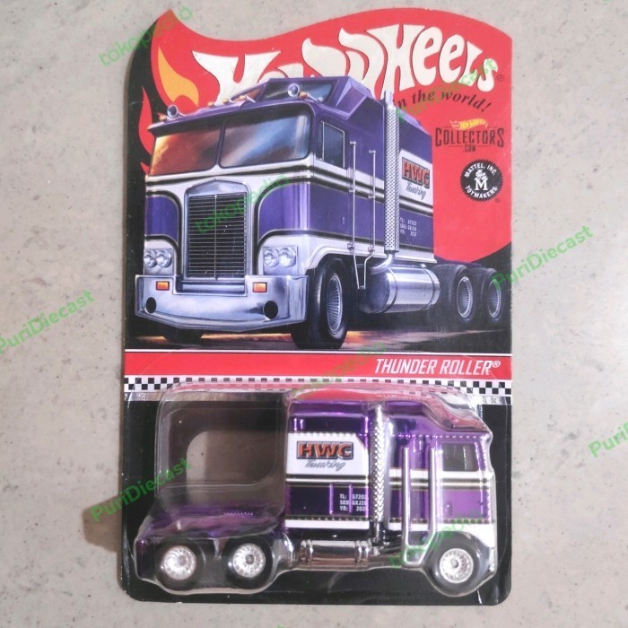 HOT WHEELS HOTWHEELS THUNDER ROLLER RLC EXCLUSIVE 2021 HWC TRUCKING